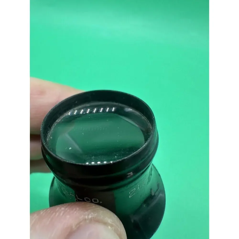 Vintage Plastik BAUSCH & LOMB OPTICAL LENS 2 1/2inch-4x